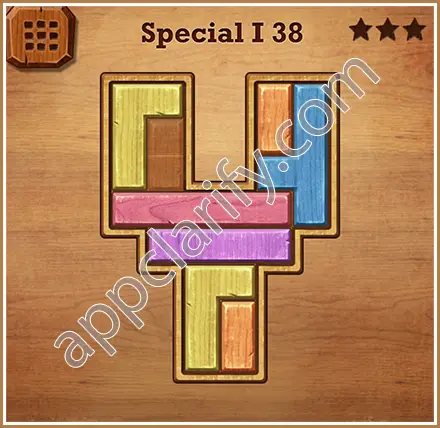 Wood Block Puzzle Special I Level 38 Solution