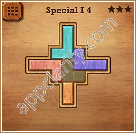 Wood Block Puzzle Special I Level 4 Solution