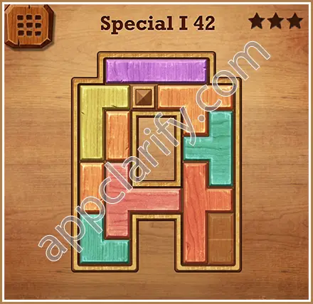 Wood Block Puzzle Special I Level 42 Solution