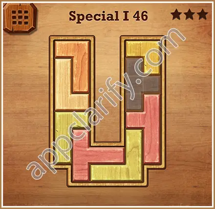 Wood Block Puzzle Special I Level 46 Solution