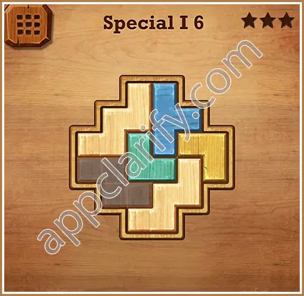 Wood Block Puzzle Special I Level 6 Solution