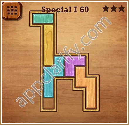 Wood Block Puzzle Special I Level 60 Solution