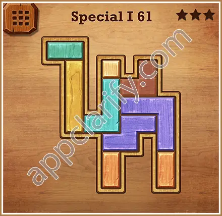 Wood Block Puzzle Special I Level 61 Solution