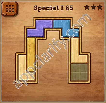 Wood Block Puzzle Special I Level 65 Solution