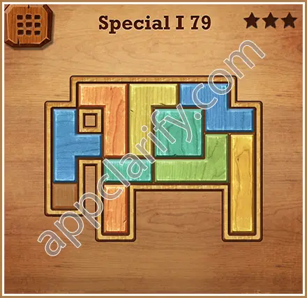 Wood Block Puzzle Special I Level 79 Solution