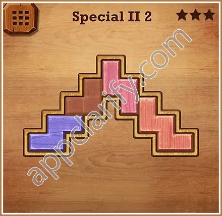 Wood Block Puzzle Special II Level 2 Solution