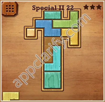 Wood Block Puzzle Special II Level 22 Solution