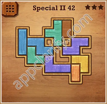 Wood Block Puzzle Special II Level 42 Solution