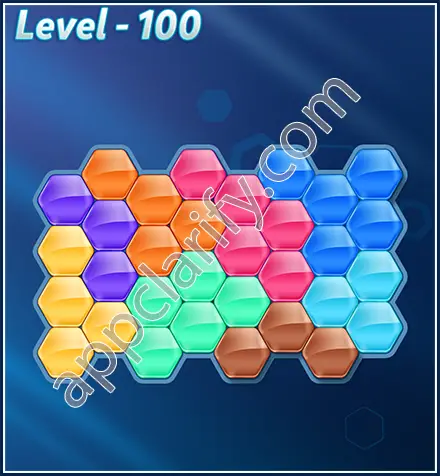 Block! Hexa Puzzle Rotate Skilled Level 100 Solution
