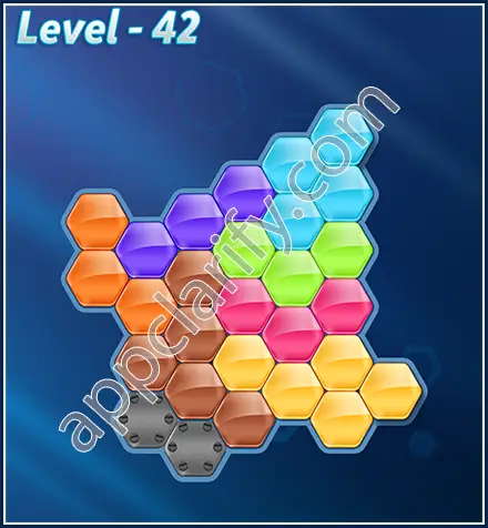 Block! Hexa Puzzle Rotate Skilled Level 42 Solution