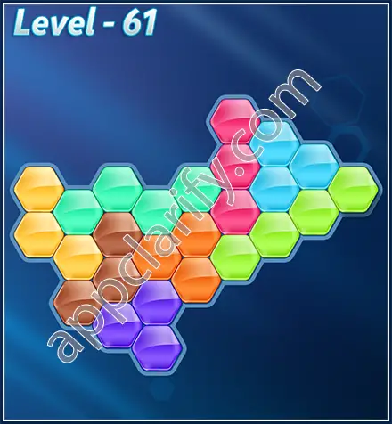 Block! Hexa Puzzle Rotate Skilled Level 61 Solution