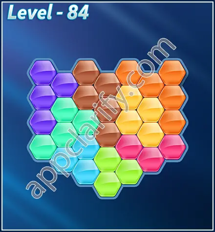 Block! Hexa Puzzle Rotate Skilled Level 84 Solution