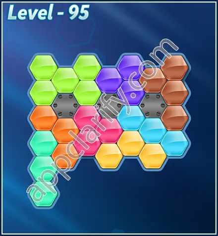 Block! Hexa Puzzle Rotate Skilled Level 95 Solution