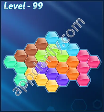 Block! Hexa Puzzle Rotate Skilled Level 99 Solution