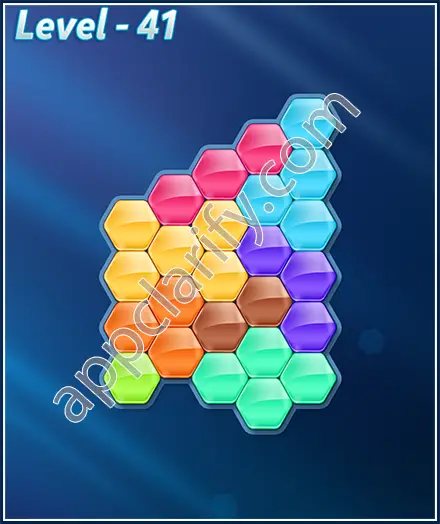 Block! Hexa Puzzle 8 Mania Level 41 Solution