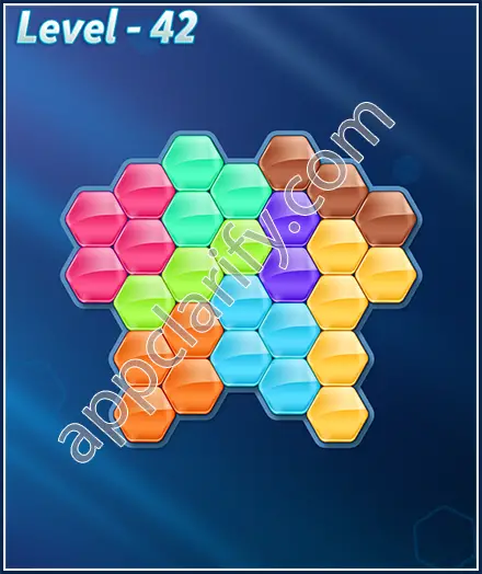 Block! Hexa Puzzle 8 Mania Level 42 Solution