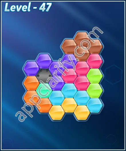 Block! Hexa Puzzle 8 Mania Level 47 Solution