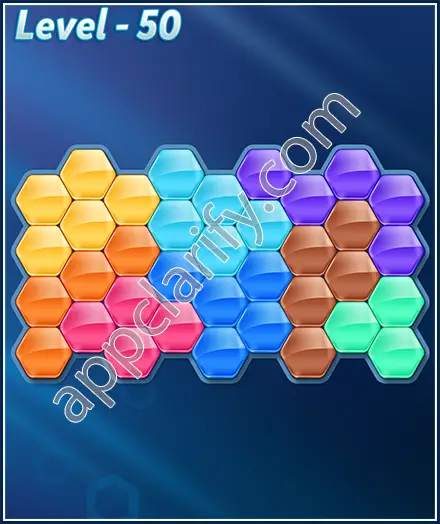 Block! Hexa Puzzle 8 Mania Level 50 Solution