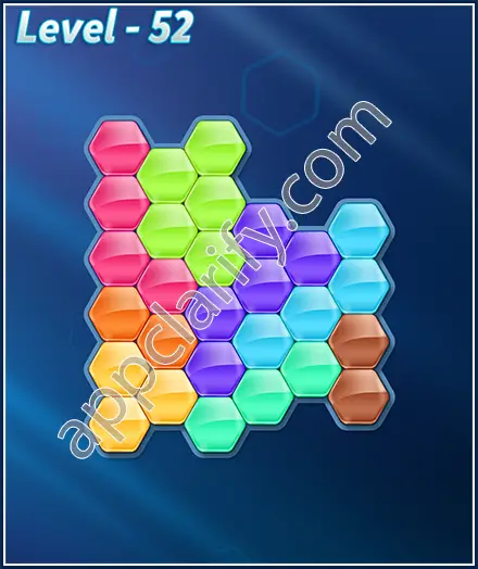 Block! Hexa Puzzle 8 Mania Level 52 Solution