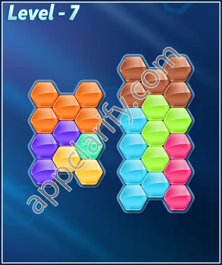 Block! Hexa Puzzle 8 Mania Level 7 Solution