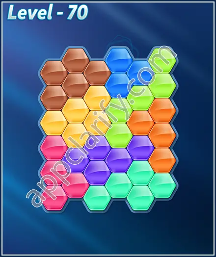 Block! Hexa Puzzle 8 Mania Level 70 Solution