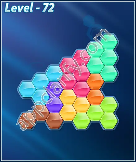 Block! Hexa Puzzle 8 Mania Level 72 Solution