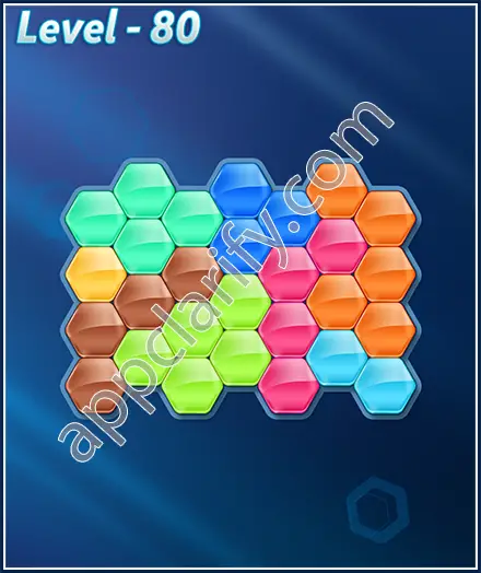 Block! Hexa Puzzle 8 Mania Level 80 Solution