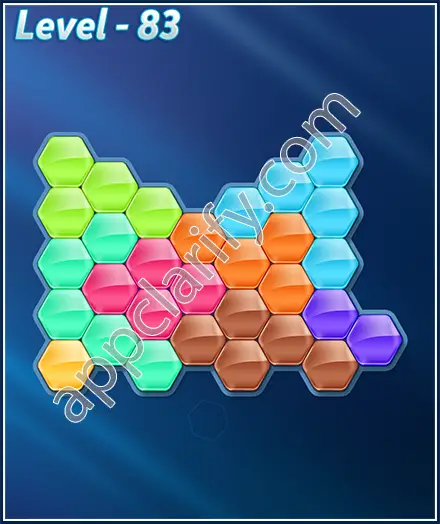 Block! Hexa Puzzle 8 Mania Level 83 Solution