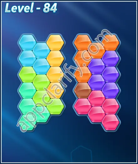 Block! Hexa Puzzle 8 Mania Level 84 Solution