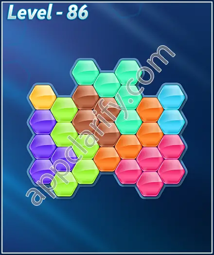 Block! Hexa Puzzle 8 Mania Level 86 Solution