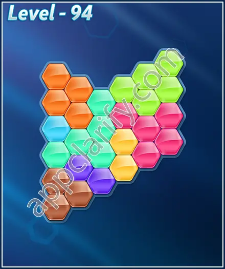 Block! Hexa Puzzle 8 Mania Level 94 Solution