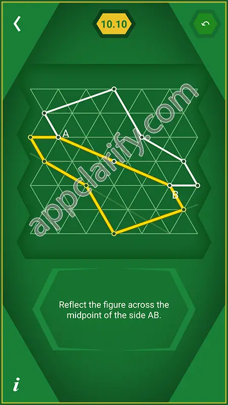 Pythagorea 60° Degrees Level 10.10 Solution