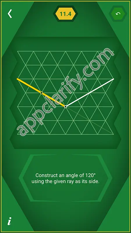 Pythagorea 60° Degrees Level 11.4 Solution