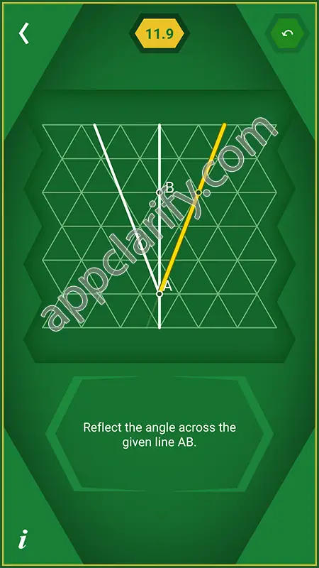 Pythagorea 60° Degrees Level 11.9 Solution