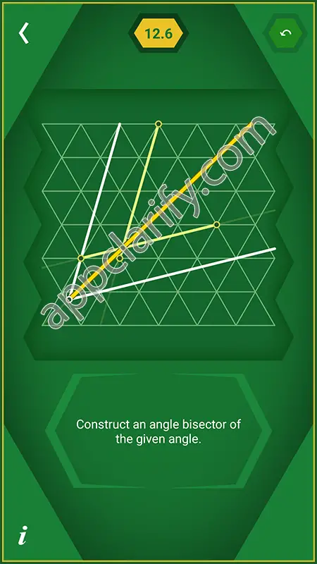 Pythagorea 60° Degrees Level 12.6 Solution