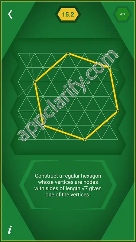 Pythagorea 60° Degrees Level 15.2 Solution