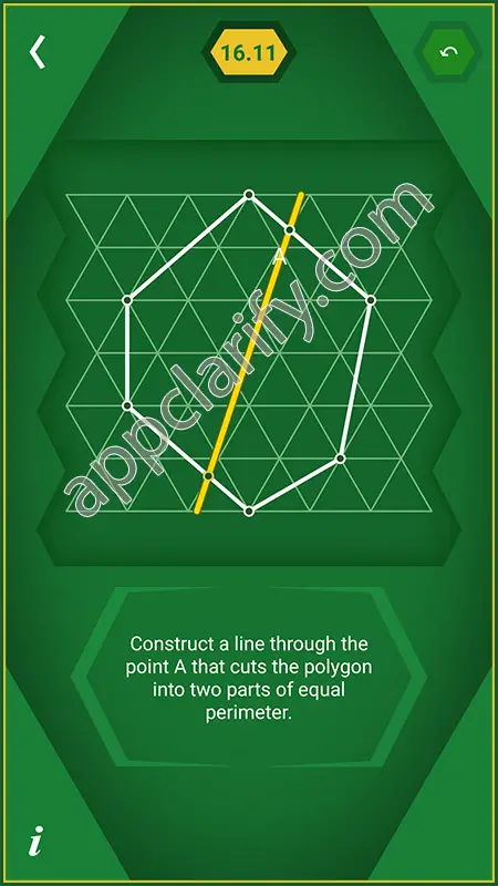 Pythagorea 60° Degrees Level 16.11 Solution