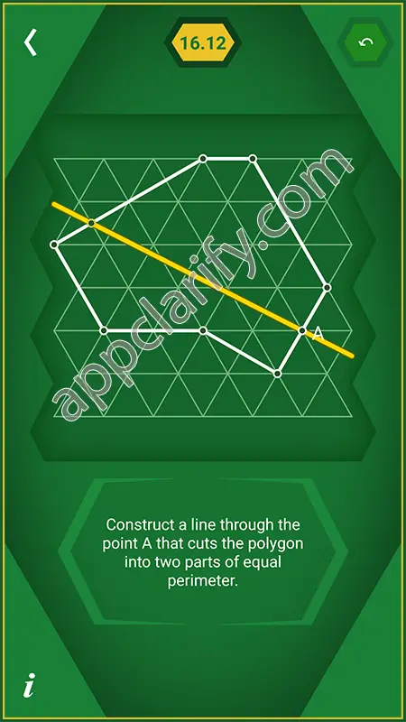 Pythagorea 60° Degrees Level 16.12 Solution