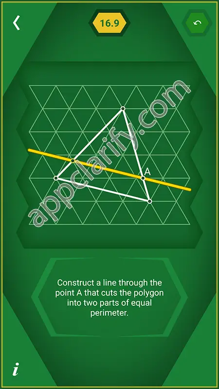 Pythagorea 60° Degrees Level 16.9 Solution