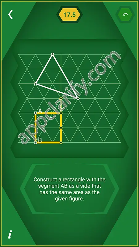 Pythagorea 60° Degrees Level 17.5 Solution