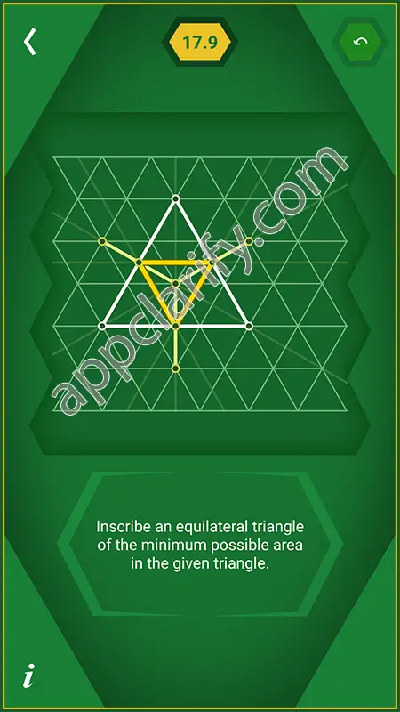 Pythagorea 60° Degrees Level 17.9 Solution
