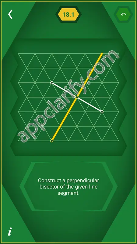 Pythagorea 60° Degrees Level 18.1 Solution