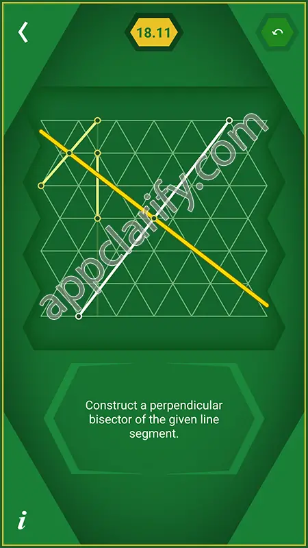 Pythagorea 60° Degrees Level 18.11 Solution