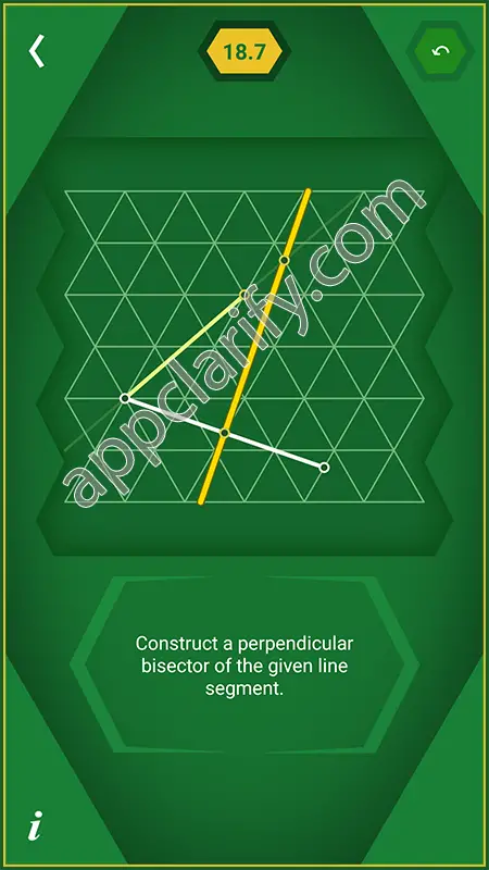 Pythagorea 60° Degrees Level 18.7 Solution