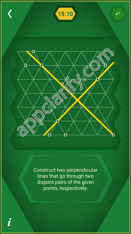 Pythagorea 60° Degrees Level 19.10 Solution