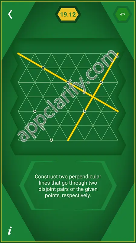 Pythagorea 60° Degrees Level 19.12 Solution