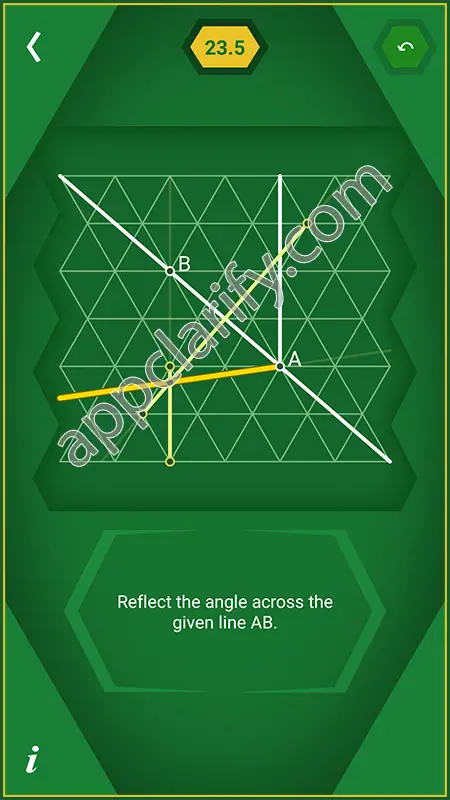 Pythagorea 60° Degrees Level 23.5 Solution