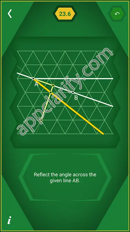 Pythagorea 60° Degrees Level 23.6 Solution
