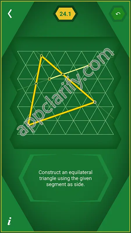 Pythagorea 60° Degrees Level 24.1 Solution