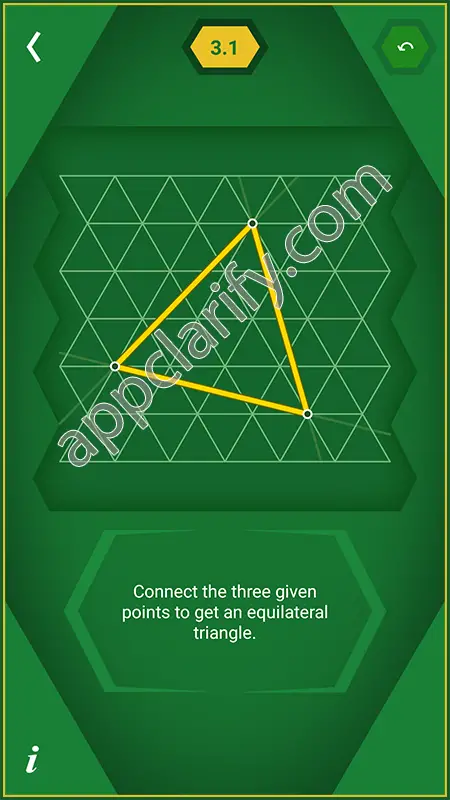 Pythagorea 60° Degrees Level 3.1 Solution